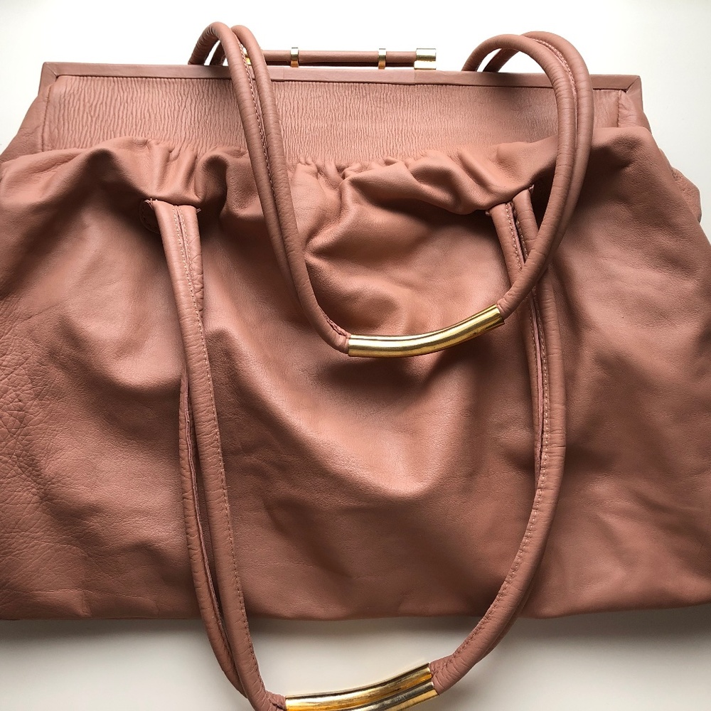 Reiss Leather Tote
